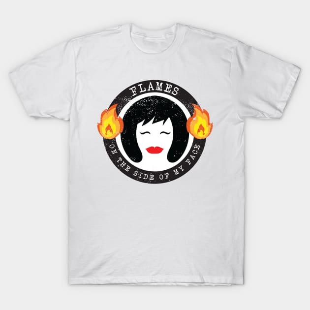 Flames T-Shirt by OffBookDesigns